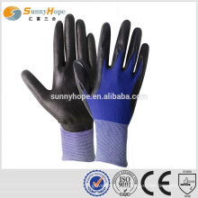 18 Gauge Nitril Schaum beschichtete Nylon Handschuhe